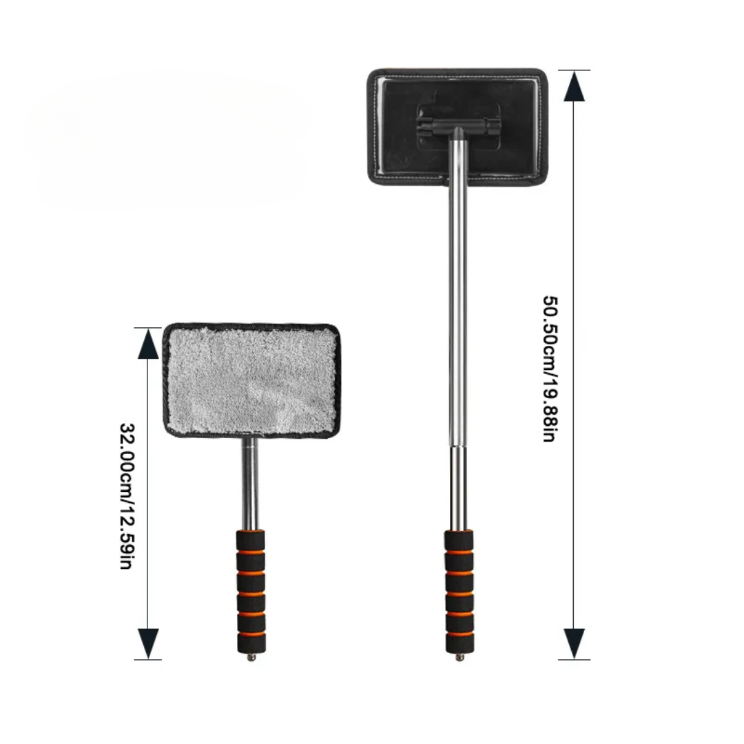 Image of KHAAS Windshield Cleaner Tool, showing the dimensions of the product