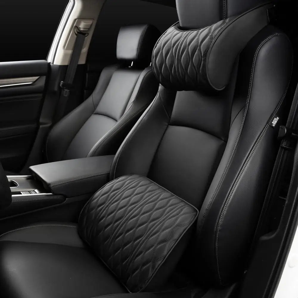 Image of KHAAS Car Seat Cushion with Back, showing the main product image.