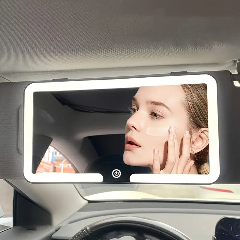 Image of KHAAS Visor Mirror with Light, showing the main image