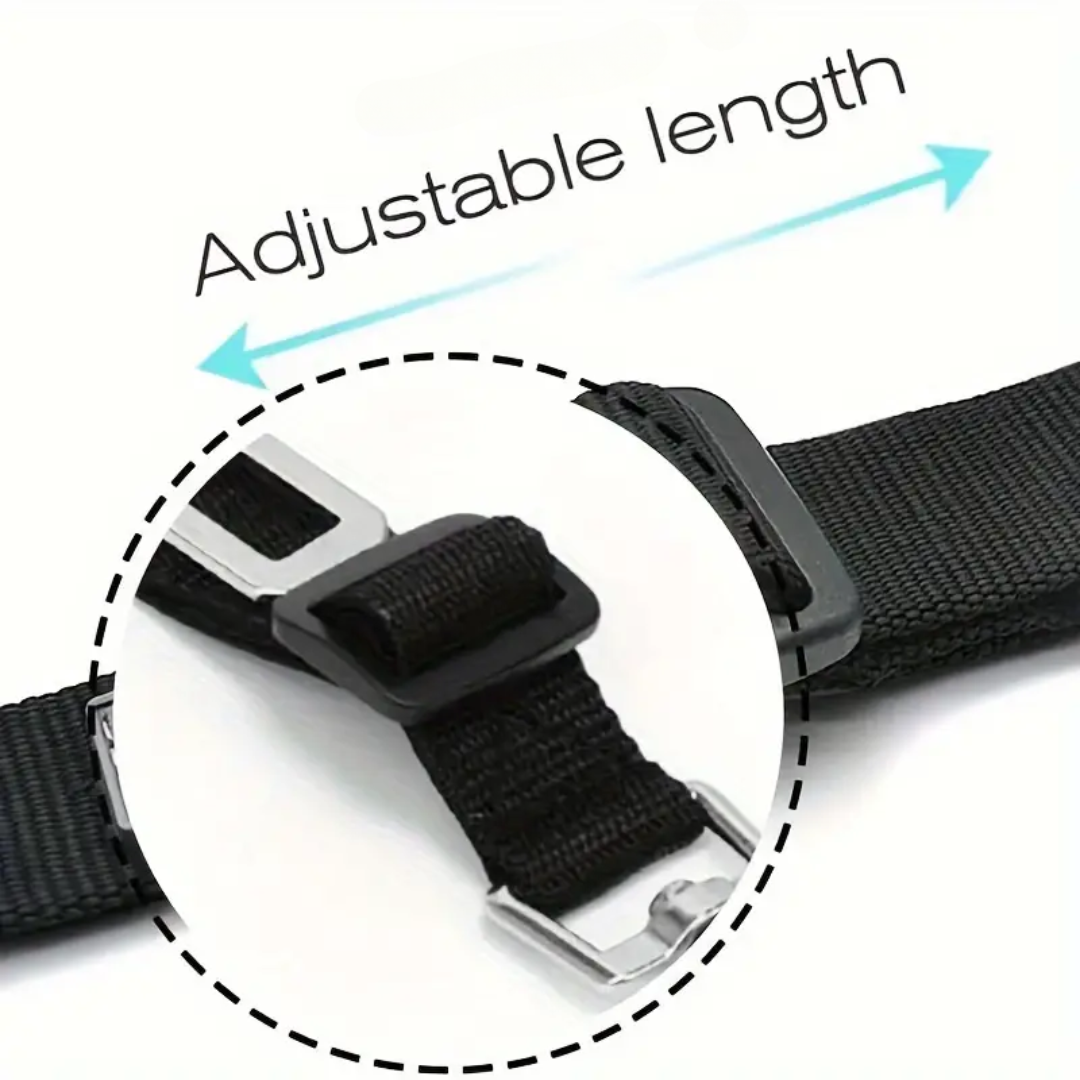 Dog Seat Belt, adjustment