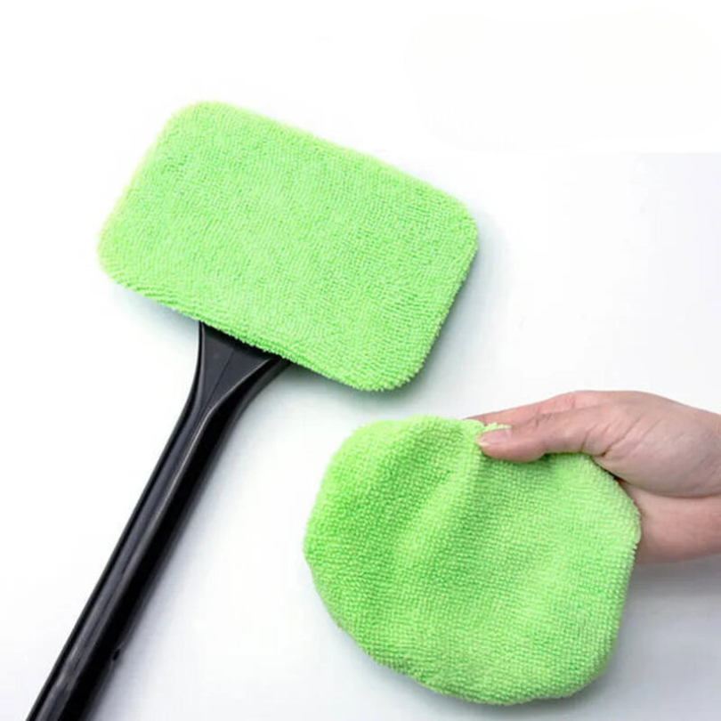 Microfiber Glass Cleaner with Handle