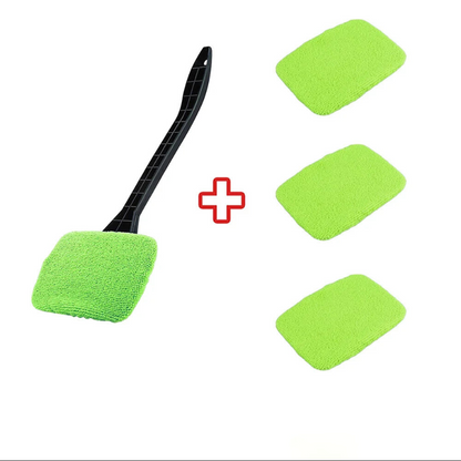 Microfiber Glass Cleaner with Handle