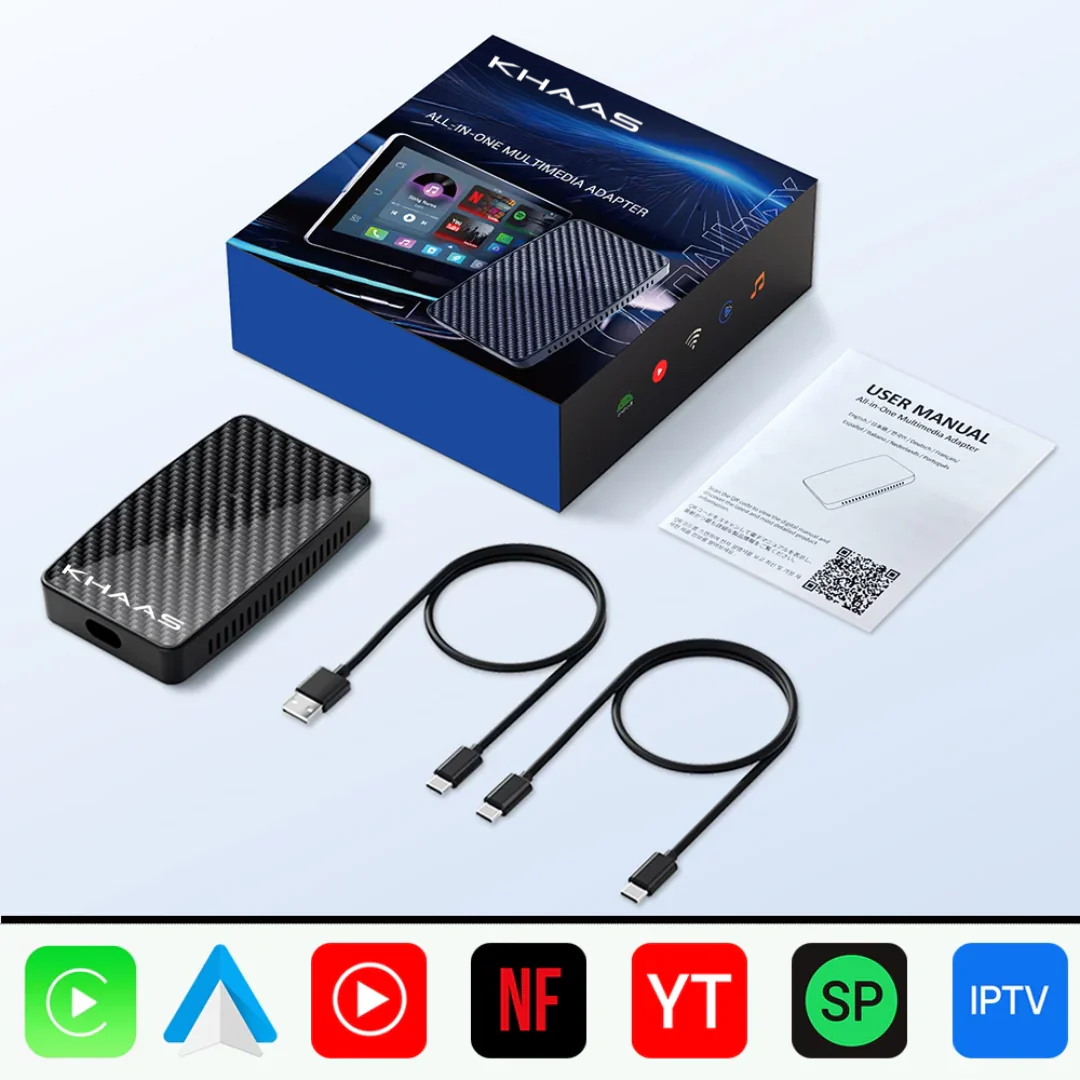 KHAAS Wireless CarPlay Adapter Pro