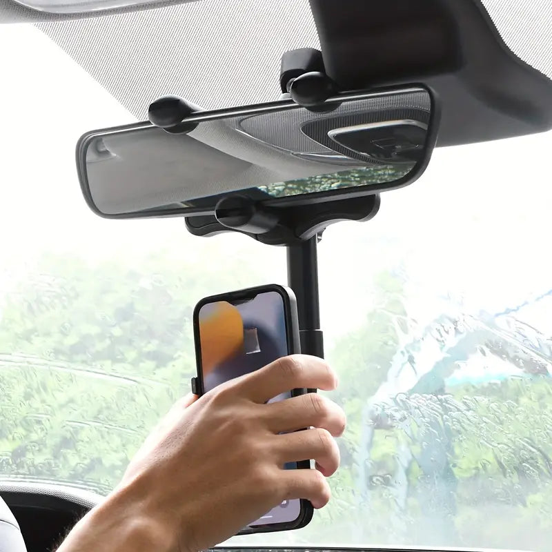 Rearview Mirror Phone Mount