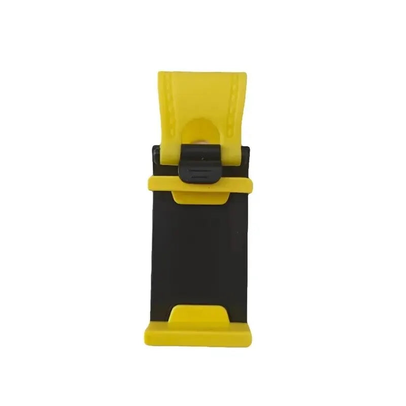 Image of KHAAS Steering Wheel Phone Holder, showing the yellow variant of the product 