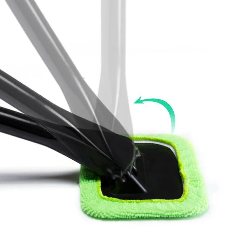 Microfiber Glass Cleaner with Handle