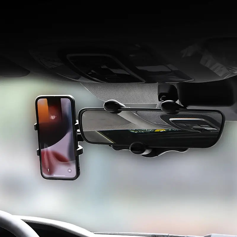 Rearview Mirror Phone Mount