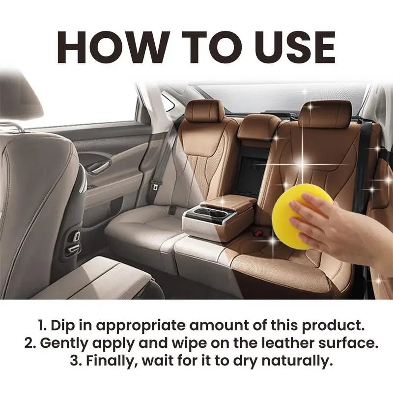 Beeswax Leather Conditioner, how to use