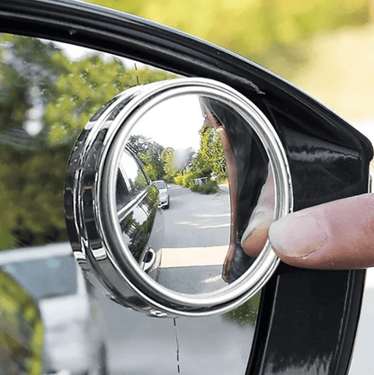 Image of KHAAS Blind Spot Mirror, showing the adjustability of the product 
