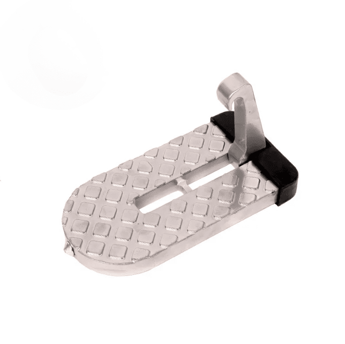 Image of KHAAS Car Door Latch Step, showing the product in silver variant 