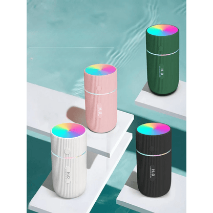 Image of KHAAS Car Humidifier, showing various colors of the product.