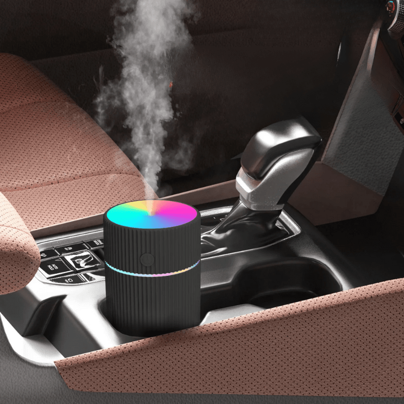 Image of KHAAS Car Humidifier, showing the main image with product in use. 