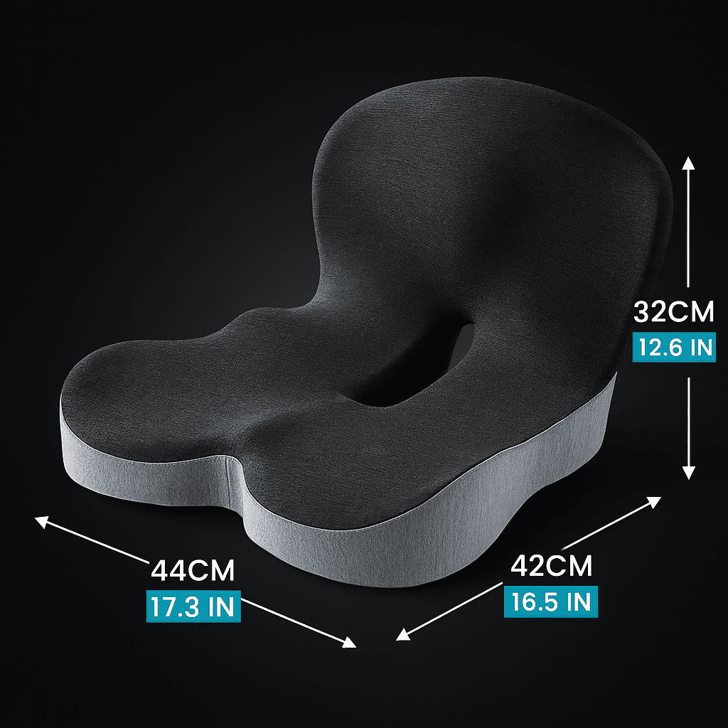 Car Seat Cushion – SpineAlign™ Ergonomic Support | KHAAS