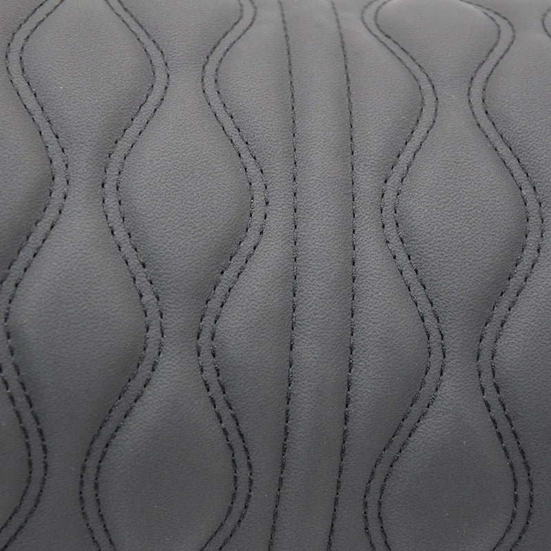 Image of KHAAS Car Seat Cushion with Back, showing the texture of the product