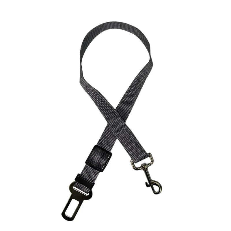 Dog Seat Belt, gray