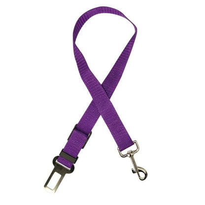 Dog Seat Belt, purple