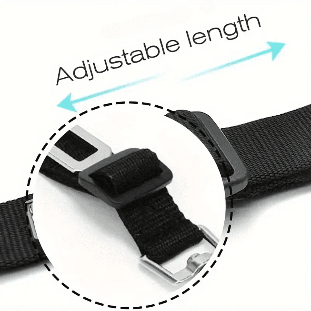 Dog Seat Belt, adjustment