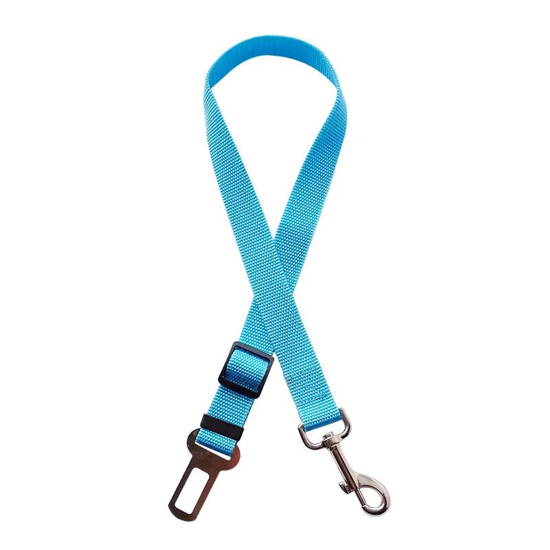 Dog Seat Belt, blue