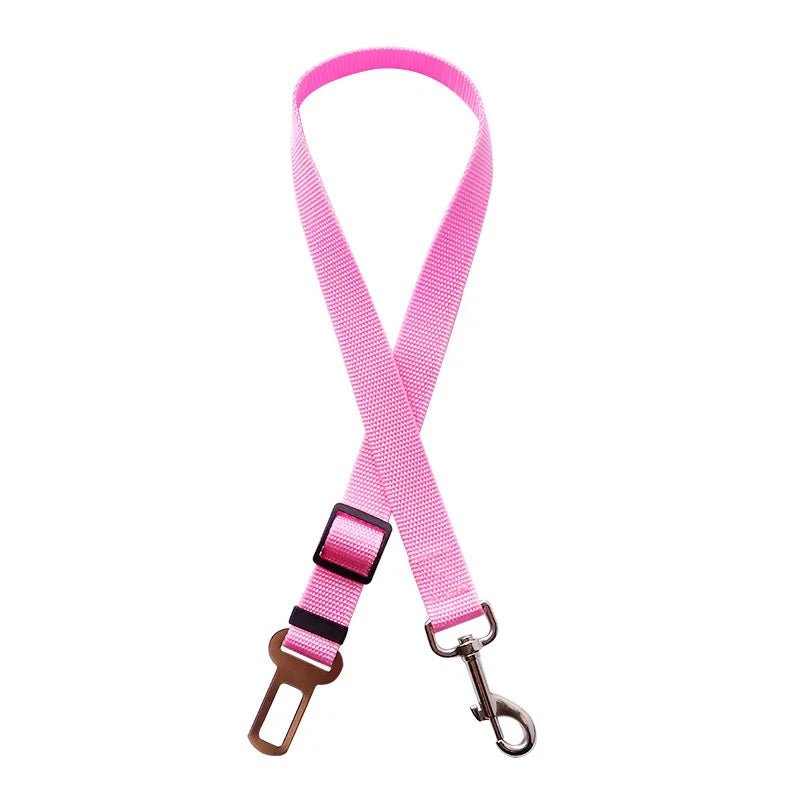 Dog Seat Belt, pink