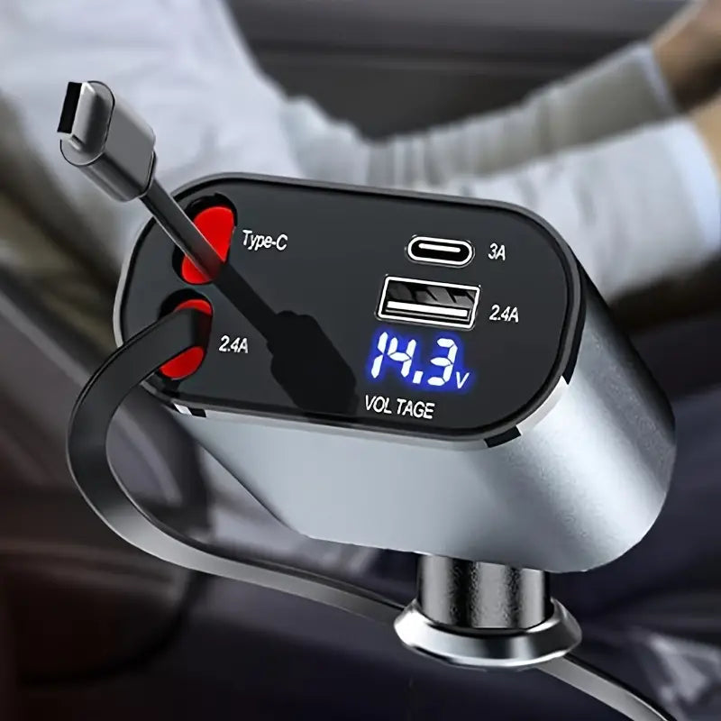 Retractable Car Charger