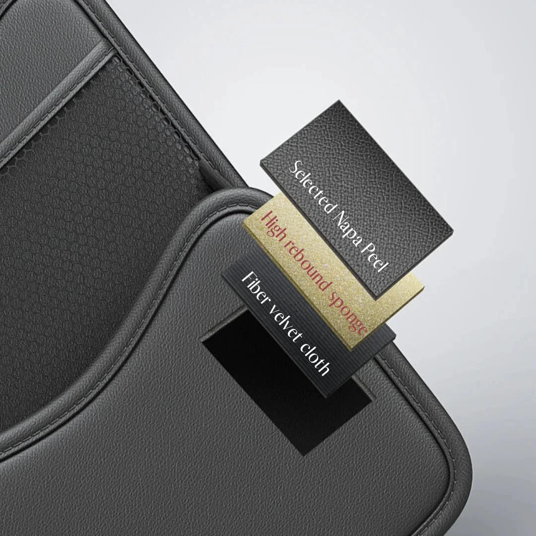 Image of KHAAS Windshield Cleaner Tool, showing the breakdown of the material used for this product 