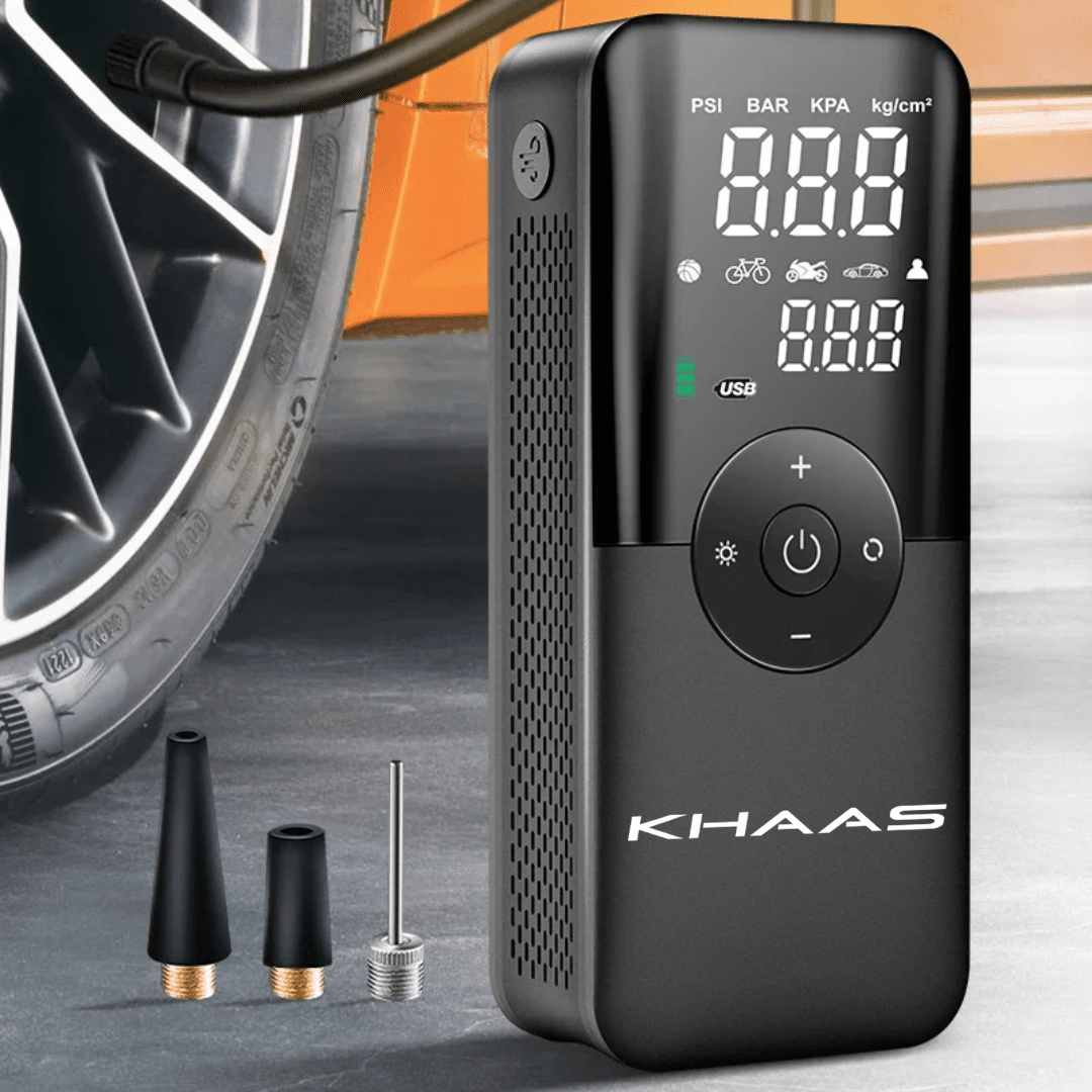 Image of KHAAS SmartInflator Pro™ Portable Tire Inflator, showing the main image of the product 