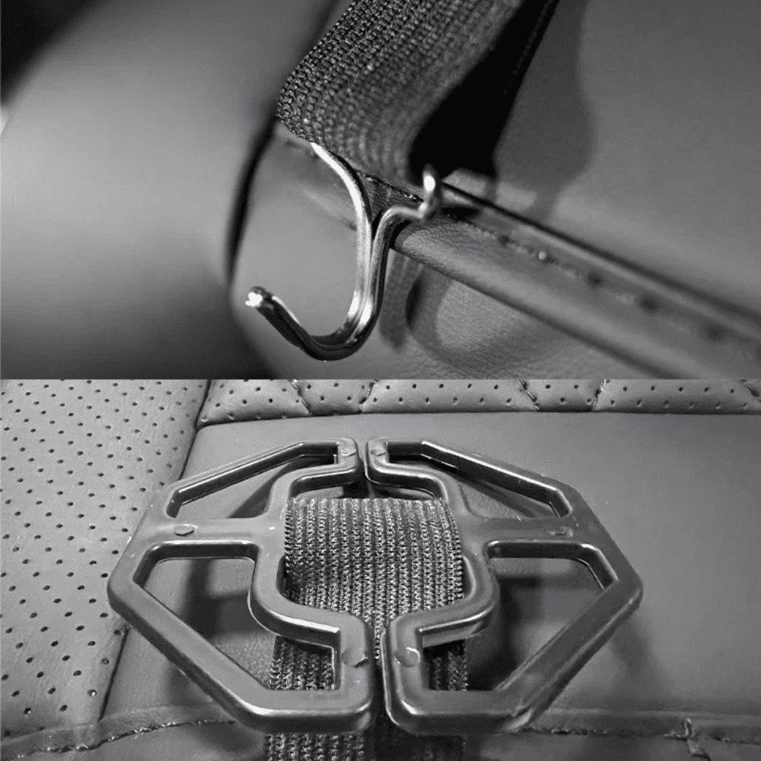 Quilted Leather Car Seat Cover, quick install