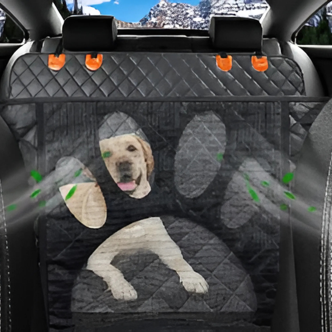 Waterproof Seat Protector for Pets with Mesh