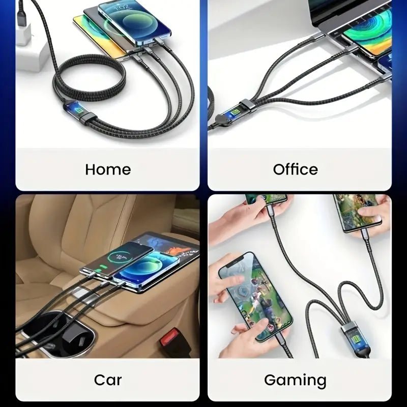 Universal USB-C Charging Cable – 3.9ft Fast Charge | KHAAS