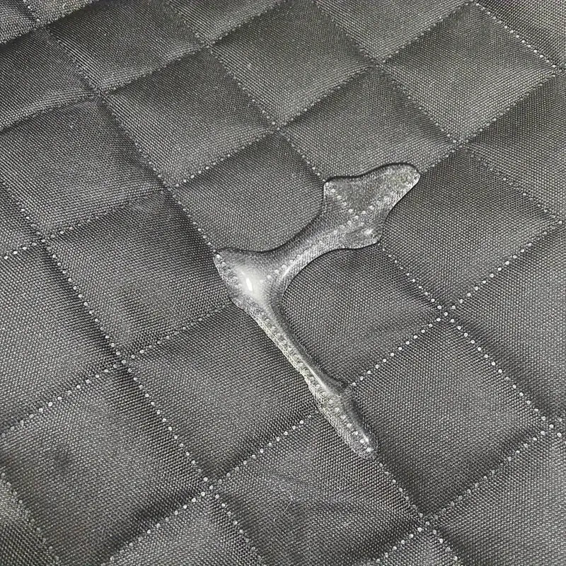 Image of KHAAS Waterproof Back Seat Cover for Dogs, showing the waterproof fabric