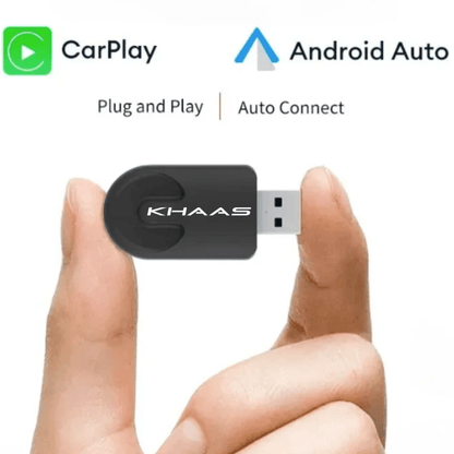 Image of KHAAS Wireless Apple CarPlay Adapter, showing the main image