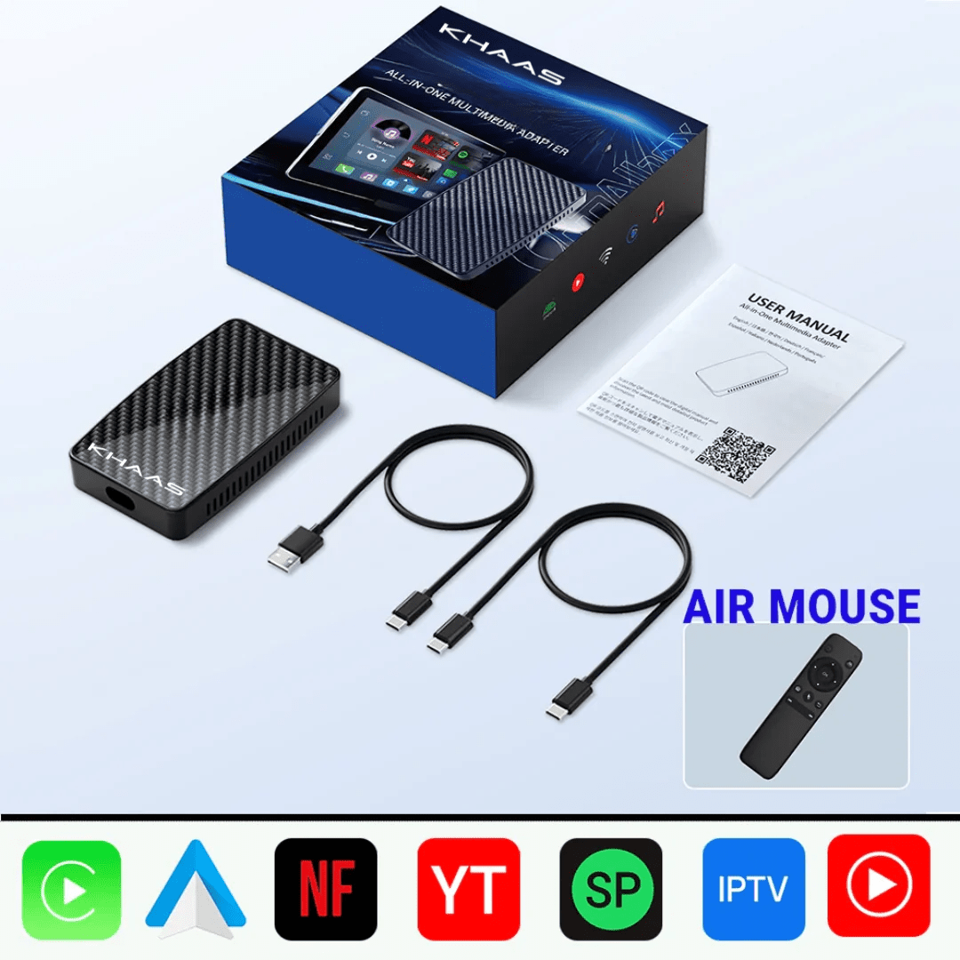 KHAAS Wireless CarPlay Adapter Pro