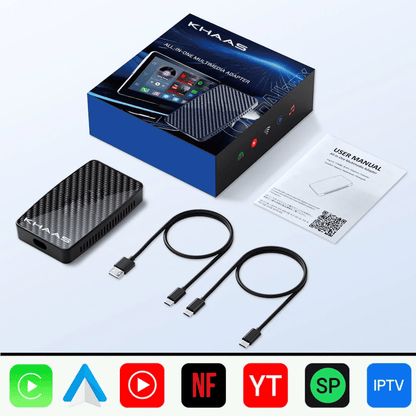 KHAAS Wireless CarPlay Adapter Pro